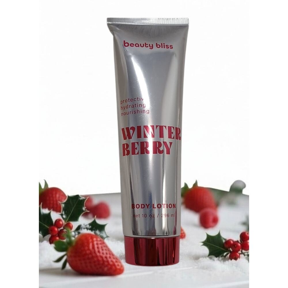 Beauty‎ Bliss Winter Berry Hydrating Protective Body Lotion Large 10 fl.oz
